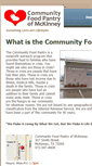 Mobile Screenshot of community-foodpantry.org